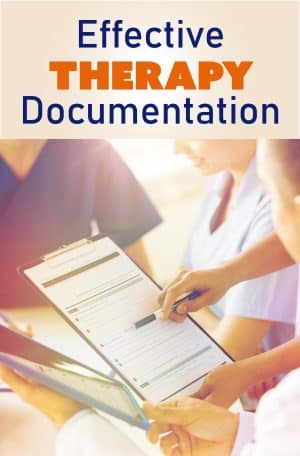 Effective Therapy Documentation
